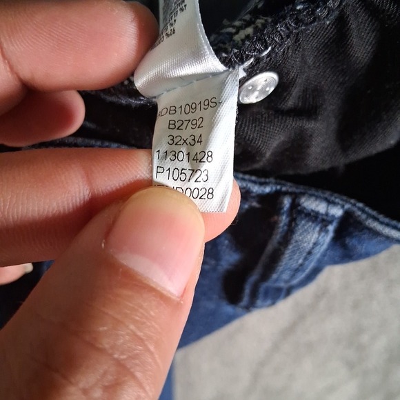 Mens Bonobos Premium 4 Way Stretch Slim Fit Jeans Size 32x34 Dark Blue Wash - Picture 7 of 8